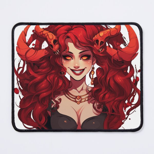 Item preview, Happy smiling succubus designed and sold by GoodThings66.