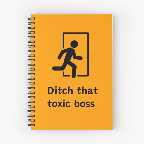 Item preview, Ditch that toxic boss designed and sold by skuke ly.