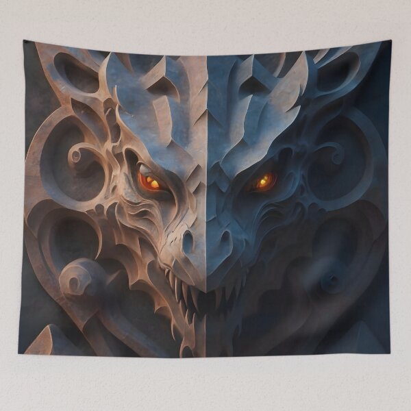 Item preview, Fantasy Medieval Dragon Gargoyle  designed and sold by DragonRealms.