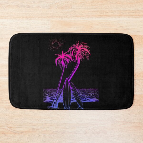 Item preview, Surfside Elegance: Embrace Summer Vibes with Palm Tree Silhouettes designed and sold by Sun Sand & Sea Art.