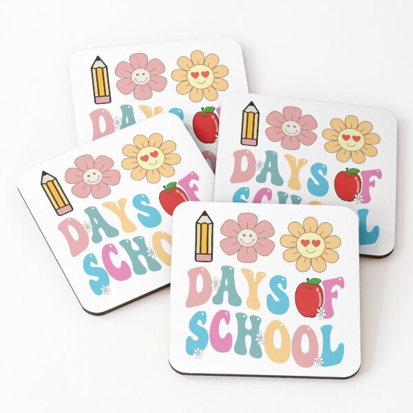 Item preview, Teacher Kids Retro Groovy 100 Days Happy 100th Day Of School designed and sold by QUOTABLE STICKERS.