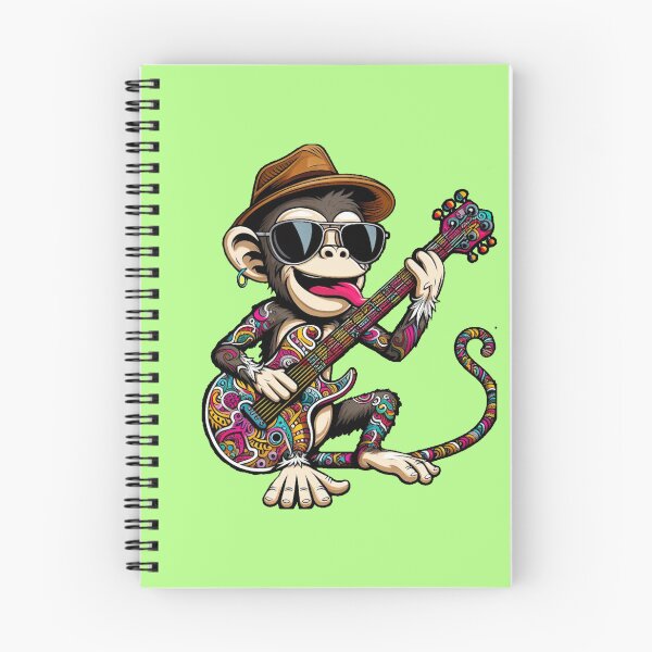 Item preview, the guitarist monkey designed and sold by ONIX23.