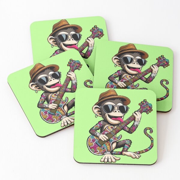 Item preview, the guitarist monkey designed and sold by ONIX23.