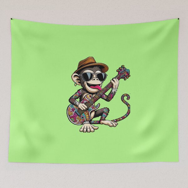 Item preview, the guitarist monkey designed and sold by ONIX23.
