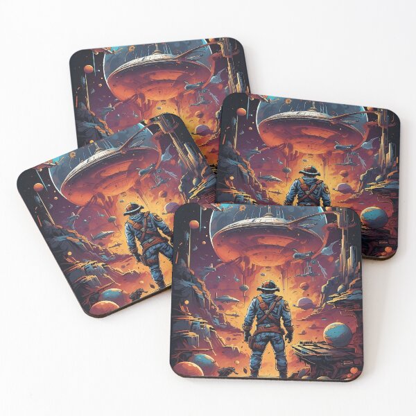 Item preview, Stellar Frontier: Odyssey of a Space Voyager designed and sold by ArtComixHaven.