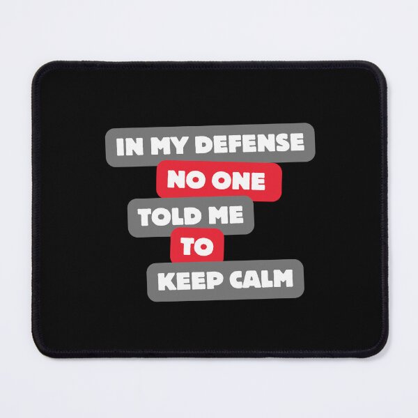 Item preview, In my defense designed and sold by Imeline Valentin.