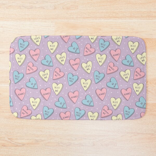 Item preview, pastel valentines day heart candy  designed and sold by Gossip Rag.