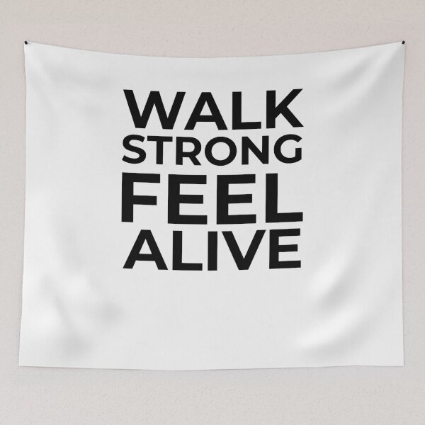 Item preview, Walk strong, feel alive! designed and sold by Explortees.