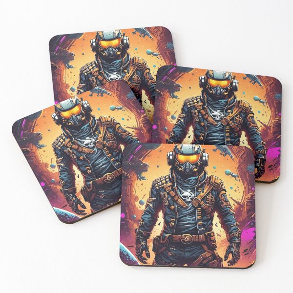 Item preview, Cosmic Sentinel: Guardian of the Galactic Frontier designed and sold by ArtComixHaven.