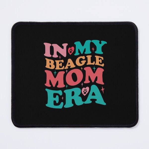 Item preview, In My Beagle Mom Era Groovy Retro Gift designed and sold by Guarddogdrive.
