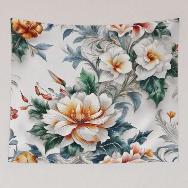 Item preview, Floral pattern designed and sold by MatrixTattoo.