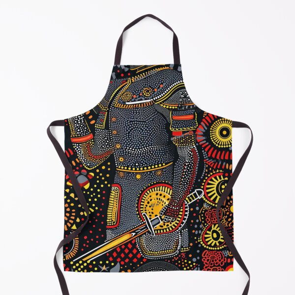 Item preview, Aboriginal Dot Art - Knight in Armor designed and sold by Nicholas Panek.