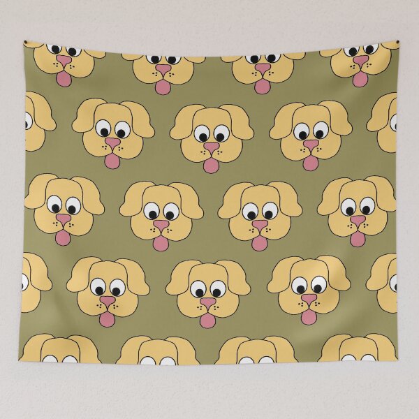 Item preview, funny dog pattern designed and sold by azet-art.