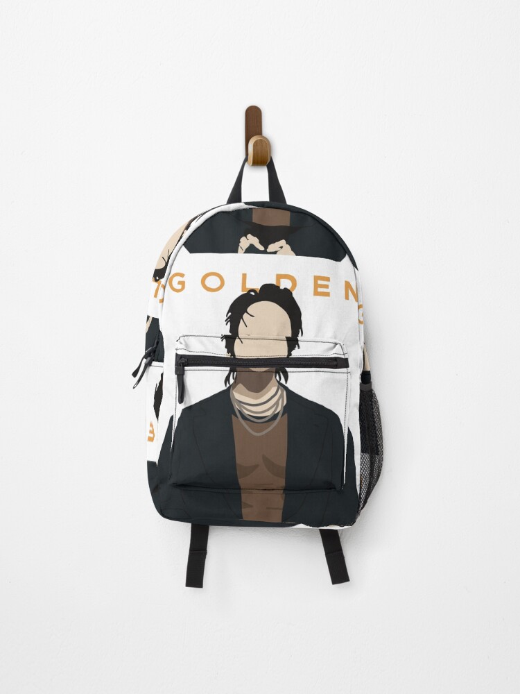 BTS JUNGKOOK JK GOLDEN Album Cover Inspired Illustration Poster Backpack for Sale by imsoyoon Redbubble