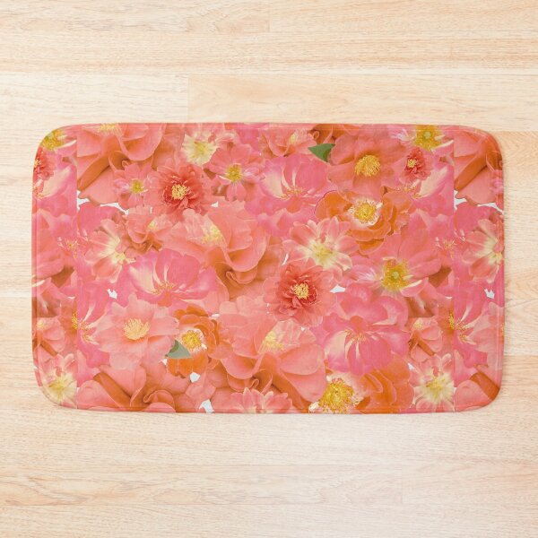 Item preview, Peach Flower Explosion - Peach Fuzz Roses Pattern designed and sold by RoseGenuine.