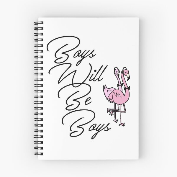 Item preview, BOYS WILL BE BOYS  -  FLAMINGO designed and sold by MakeASceneFilm.