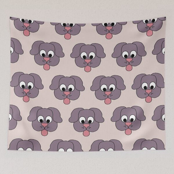 Item preview, funny dog pattern designed and sold by azet-art.