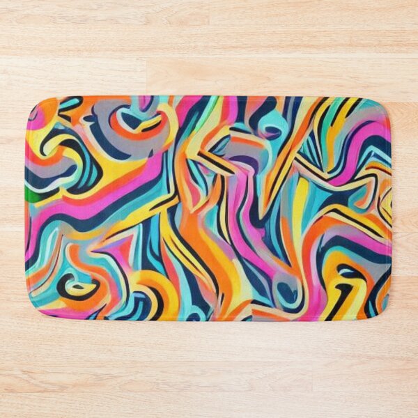 Item preview, Abstract Colorful Chaos Pattern designed and sold by calibrit.