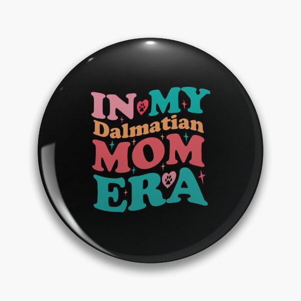 Item preview, In My Dalmatian Mom Era Groovy Retro Gift designed and sold by Guarddogdrive.