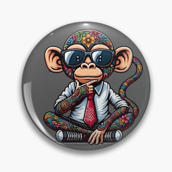 Item preview, the worried monkey designed and sold by ONIX23.