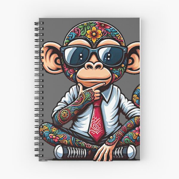 Item preview, the worried monkey designed and sold by ONIX23.