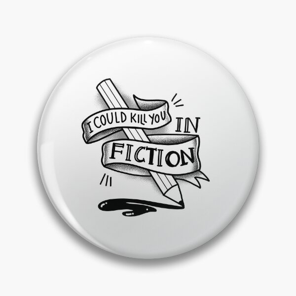 Item preview, Flash Tattoo I could KILL YOU in fiction designed and sold by jazzydevil.