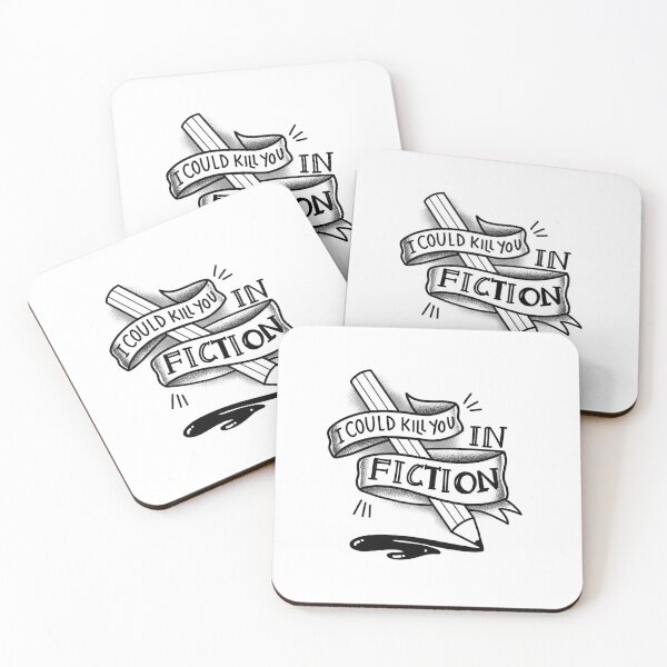 Item preview, Flash Tattoo I could KILL YOU in fiction designed and sold by jazzydevil.
