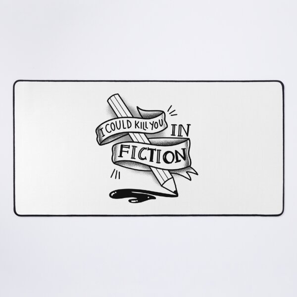 Item preview, Flash Tattoo I could KILL YOU in fiction designed and sold by jazzydevil.