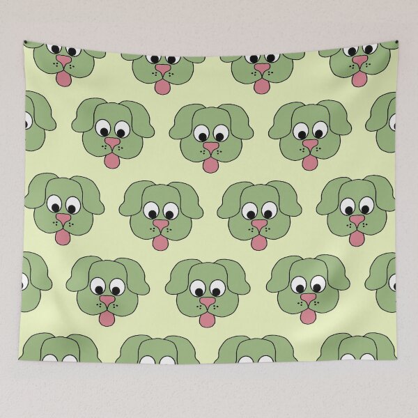 Item preview, funny dog pattern designed and sold by azet-art.
