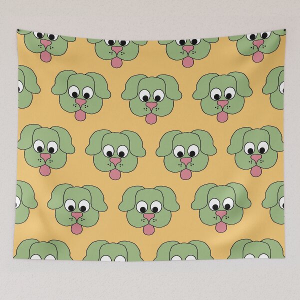 Item preview, funny dog pattern designed and sold by azet-art.