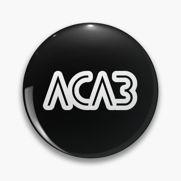 Item preview, ACAB - in black and white  designed and sold by cursedbutcute.