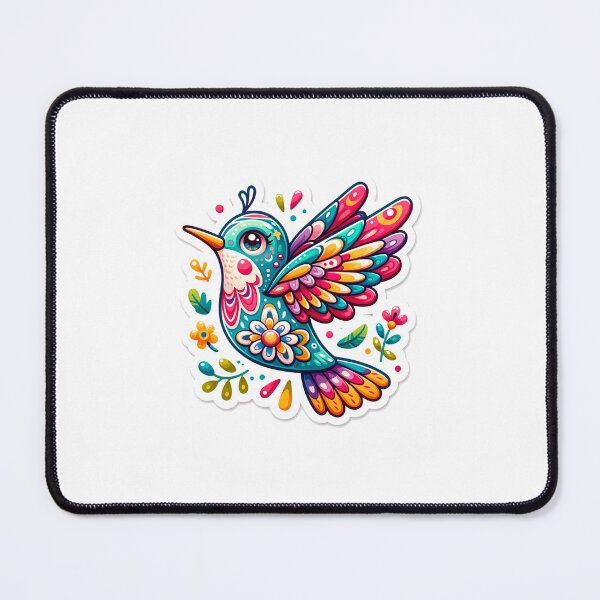 Item preview, Colorful hummingbird: A touch of beauty in your life designed and sold by karlocipressi.