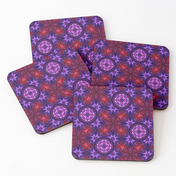 Item preview, Bold Purple and Red Pattern and Shadow Brilliance designed and sold by MischiefParlor.
