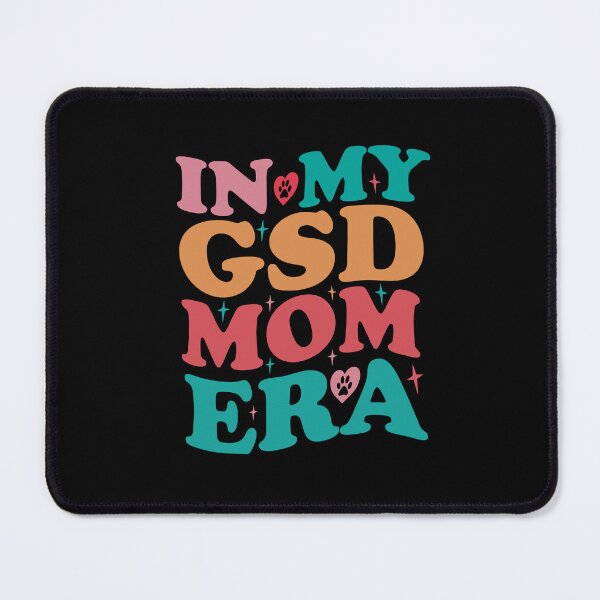 Item preview, In My GSD Mom Era Groovy Retro Gift designed and sold by Guarddogdrive.