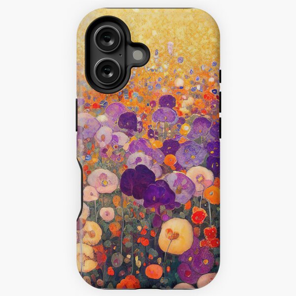 Aperçu de l'œuvre Jardin de fleurs Gustav Klimt créée et vendue par maniacfitness.