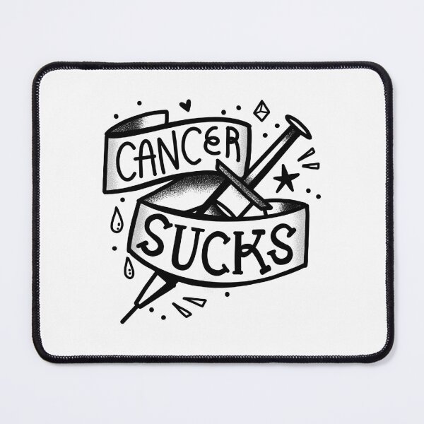 Item preview, Flash Tattoo Cancer sucks designed and sold by jazzydevil.
