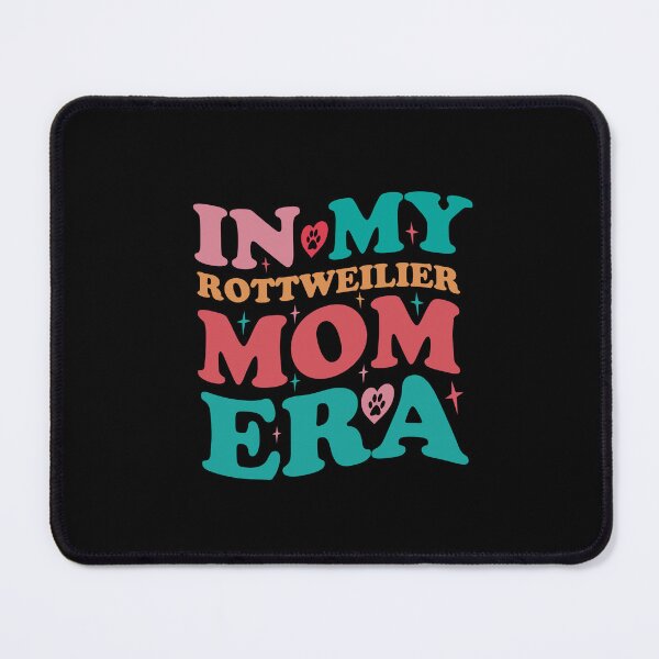Item preview, In My Rottweiler Mom Era Groovy Retro Gift designed and sold by Guarddogdrive.