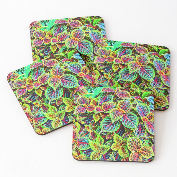 Item preview, Vivid Elegance Leaves Pattern designed and sold by Health And Fitness Posts e-Store.