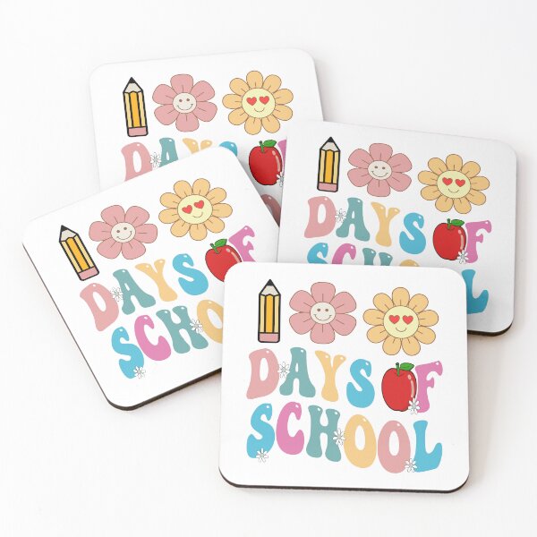 Item preview, Teacher Kids Retro Groovy 100 Days Happy 100th Day Of School designed and sold by QUOTABLE STICKERS.