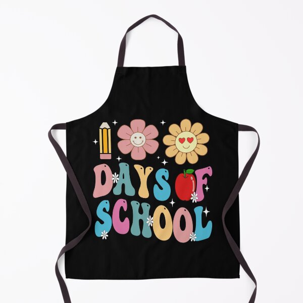 Item preview, Teacher Kids Retro Groovy 100 Days Happy 100th Day Of School designed and sold by QUOTABLE STICKERS.