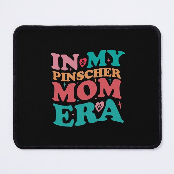 Item preview, In My Pinscher Mom Era Groovy Retro Gift designed and sold by Guarddogdrive.