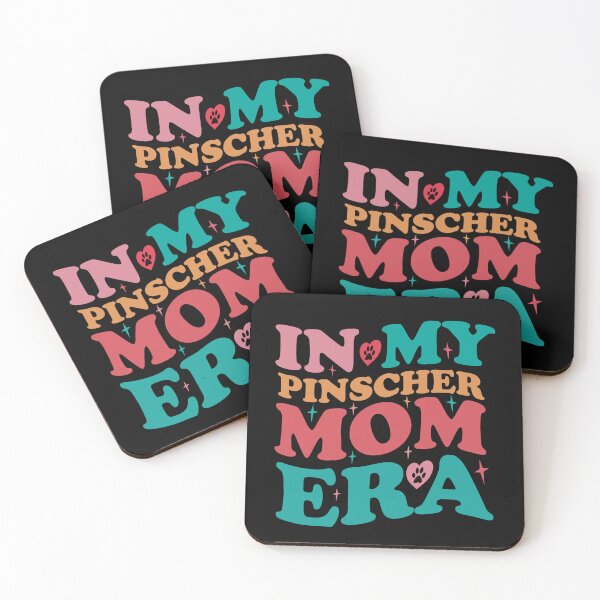 Item preview, In My Pinscher Mom Era Groovy Retro Gift designed and sold by Guarddogdrive.