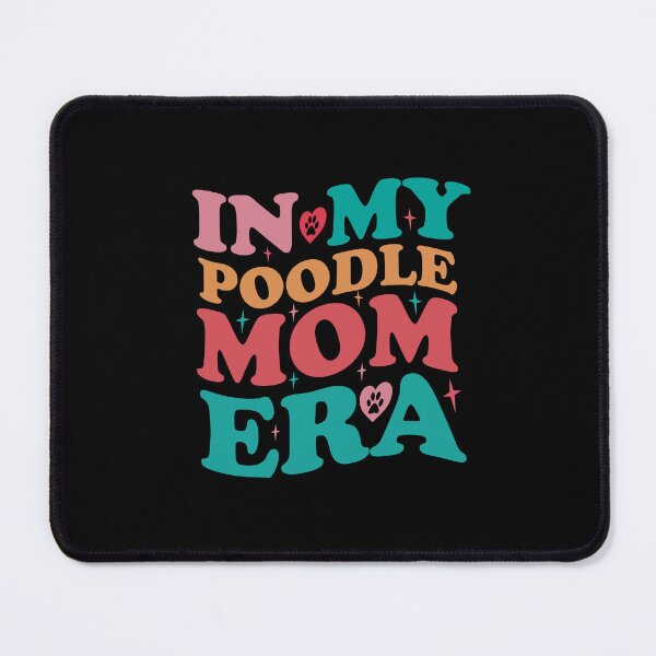 Item preview, In My Poodle Mom Era Groovy Retro Gift designed and sold by Guarddogdrive.