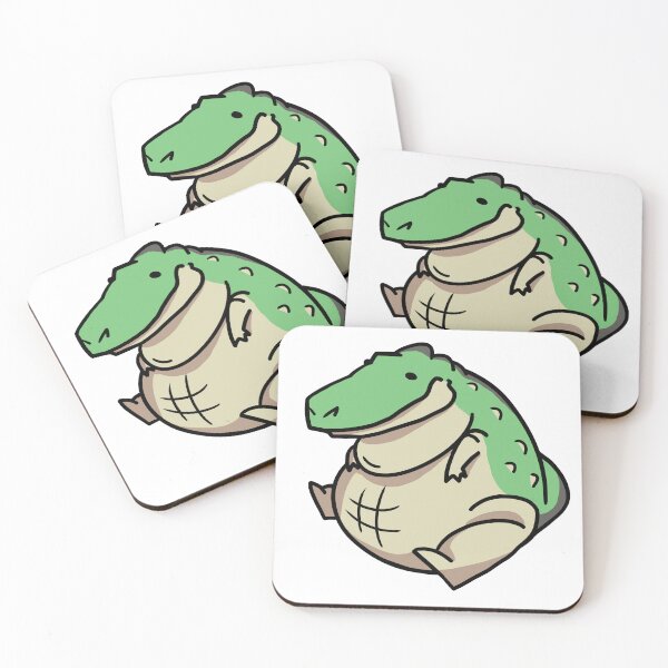Item preview, Chubbi Crocc Sticker designed and sold by ClydeCustomsCo.