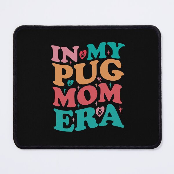 Item preview, In My Pug Mom Era Groovy Retro Gift designed and sold by Guarddogdrive.