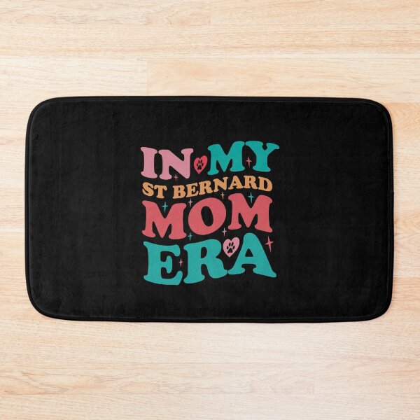 Item preview, In My St Bernard Mom Era Groovy Retro Gift designed and sold by Guarddogdrive.