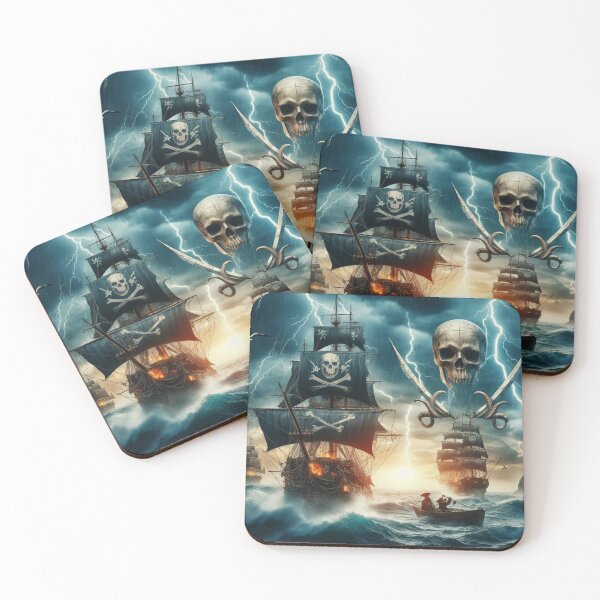 Item preview, Fighting Pirates On The Caribbean Sea.  Number 13 designed and sold by fredgarden8.