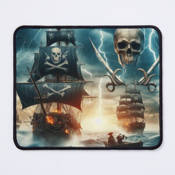 Item preview, Fighting Pirates On The Caribbean Sea.  Number 13 designed and sold by fredgarden8.
