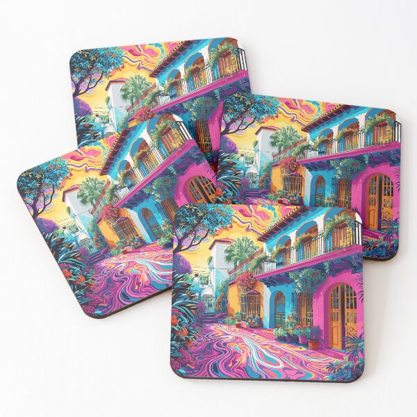 Item preview, Colorful Spanish House designed and sold by studiovisualize.