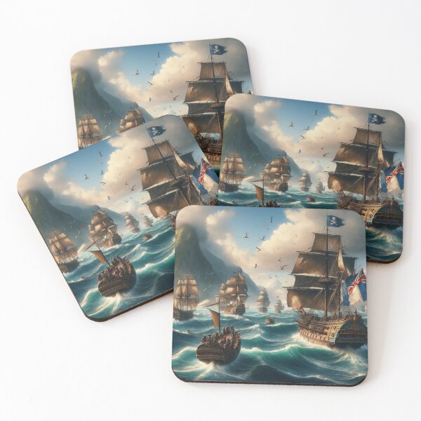 Item preview, Fighting Pirates On The Caribbean Sea.  Number 14 designed and sold by fredgarden8.
